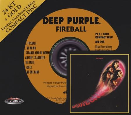Deep Purple - Fireball(2010, Audio Fidelity 24 KT + Gold, AFZ 098)